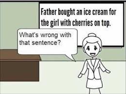 Image result for misplaced modifiers funny examples