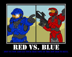 Image result for red vs blue