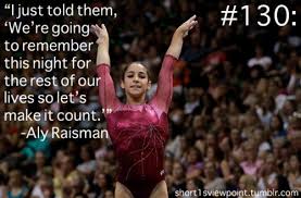 gymnastics aly raisman was such a good team leader!&lt;333 ... via Relatably.com