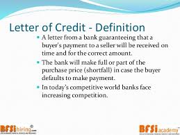 Image result for basics of letter of credit