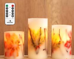 LED candles thanksgiving decoration