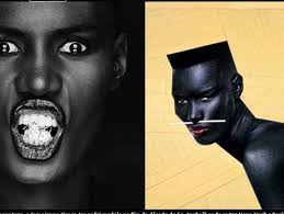 Resultado de imagem para capa revista vogue 2016 modelo negra