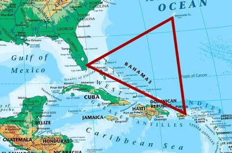 बरमूडा ट्राएंगल अटलांटिक महासागर का वो भाग है, जिसे मौत का त्रिकोण और डेविल्‍स ट्राएंगल भी कहा जाता है।