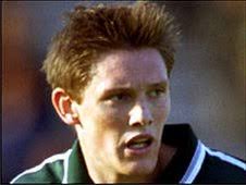 Steve Adams. Adams made 157 appearances for Plymouth Argyle between 1999-2005 - _47101832_steve_adams_203_203x152