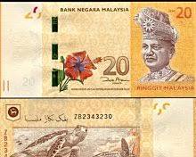 馬來西亞20元紙鈔