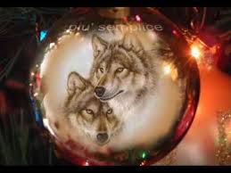 Image result for christmas wolves