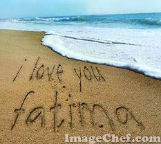 Résultat de recherche d'images pour "fatima love you"