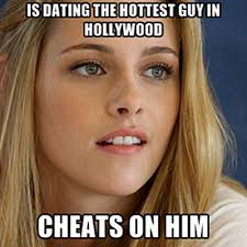 Kristen Stewart Cheating Memes, Funny Photos | Teen.com via Relatably.com