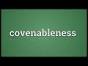 covenableness