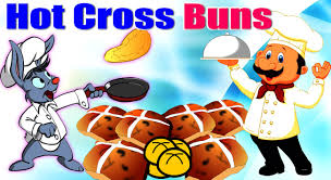 Image result for hot cross bun cartoon