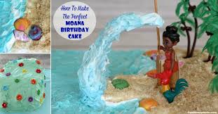 How To Make The Perfect Moana Birthday Cake | Recipe | Princess ...