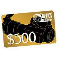OpticsPlanet.com Email Gift Certificate $500 | 5 Star Rating w/ Free ...
