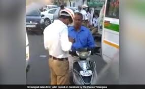 Image result for Traffic Police corruption at hyderabad yesterday