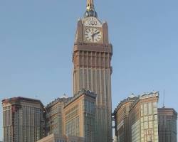 Image of Abraj AlBait Clock Tower building, Mecca