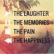 The laughter, memories, pain and happiness quotes quote happiness ... via Relatably.com