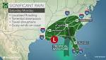Weekend tropical threat to heighten flood risk across southeastern US