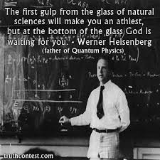 The first gulp from the glass of natural sciences will turn you ... via Relatably.com