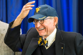 Gee hat. Transformation complete: Gee is all smiles as he dons his new Flying WV hat. - 1386725147_md