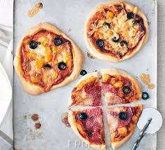 Mini top-your-own pizzas recipe | BBC Good Food
