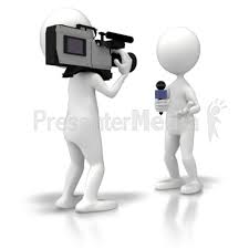 Image result for reporter clipart