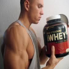 Whey Protein Powder for muscle growth. In addition, since it contains peptides, it also boosts the circulation of blood to the muscles. - Whey-Protein-Powder