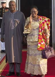 Image result for mahama and wife