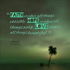 Faith. Hope. Love on Pinterest | Faith, Give Thanks and God Is via Relatably.com