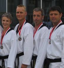 Die Taekwondosportler Imke Turner, Tim Glenewinkel, Werner Unland ... - 2563561_web