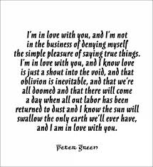 I`m in love with you... - John green | Love Life Quotes ... via Relatably.com