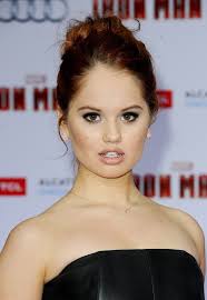 Debby Ryan. Iron Man 3 Los Angeles Premiere - Arrivals Photo credit: Apega / WENN. To fit your screen, we scale this picture smaller than its actual size. - debby-ryan-premiere-iron-man-3-01