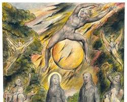 William Blake watercolor painting