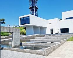 남원 김병종미술관 외관, AI로 생성