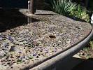 Diy concrete countertops with recycled glass california