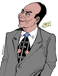 Carlos Latuff is a Brazilian cartoonist. Cf. Yasmine Fathi, &quot;The Curious Case of Tantawi&#39;s Civilian Suit&quot; (Ahram Online, 27 September 2011). - mohamed_hussein_tantawi