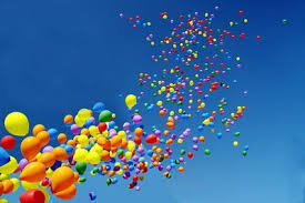 Resultado de imagem para balões de aniversário
