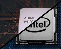 Obraz: Procesor Intel i AMD