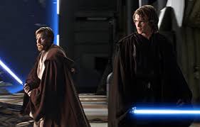 Image result for star wars revenge of the sith obi wan and anakin