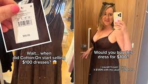 Cotton On prompts uproar online with 'insane' $108 price tag of basic midi dress
