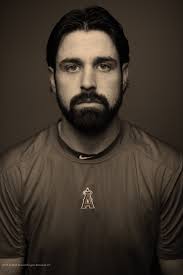 Matt Shoemaker #52. Los Angeles Angels Beard Player Portraits. Photo by Matt Brown/Angels Baseball LP - 1