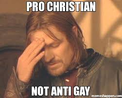 Pro chrisTian NoT anti gay meme - Frustrated Boromir (5880 ... via Relatably.com
