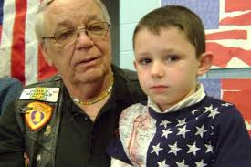 ... Vietnam War veteran, visited with his grandson, Preston Goode at the River Plaza Elementary School&#39;s tribute to veterans. Photos courtesy Serena Adams - 11-14-2013-2-57-04-PM-8385674