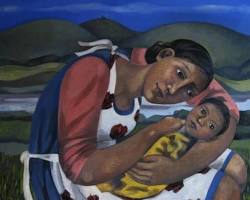 Image de contemporary mother and child