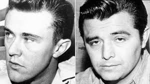 Richard Eugene Hickock, left, shown in 1965, was hanged along with Perry Smith, shown in 1960, on April 14, 1965, after being convicted of the quadruple ... - ap_richard_hickock_perry_smith_ll_121203_wmain