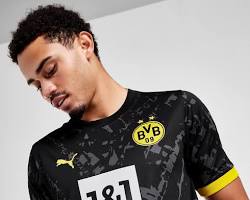 Image of Borussia Dortmund away jersey