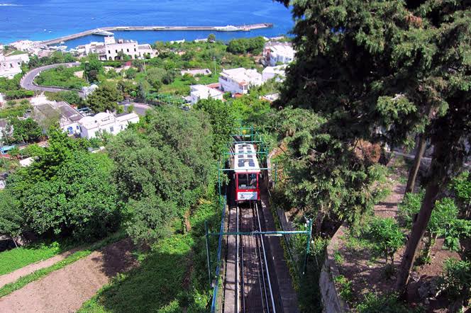 Funicolare di Capri: riapre al pubblico il collegamento Porto - Piazzetta | Napoli da Vivere