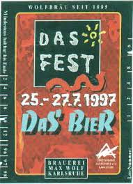 Image result for 1997 das bier das fest karlsruhe