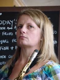 I hadn&#39;t heard much about Karen Sharp, who doubles tenor and baritone (her name is most famously attached to the late Humphrey Lyttelton, in whose band she ... - uk-plus-sharp-8-10-008