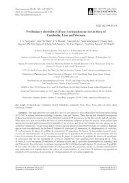 (PDF) Preliminary checklist of Hoya (Asclepiadaceae) in the ﬂora of ...