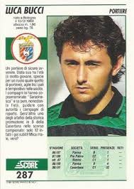 1992 Score Italian League #287 Luca Bucci Back - 9208-287Bk