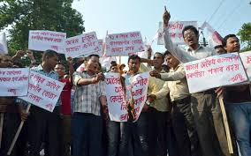 Assam, Bengal ire at citizenship bill....Govt to grant citizenship to Hindu minority refugees from Bangladesh, Pakistan and Afghanistan.